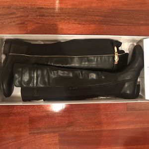 Report black over the knee boots